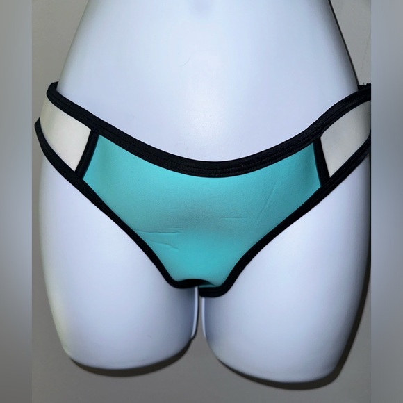 Triangl Neoprene Color Block Bikini Bottom NWOT Size‎ M - Picture 1 of 4